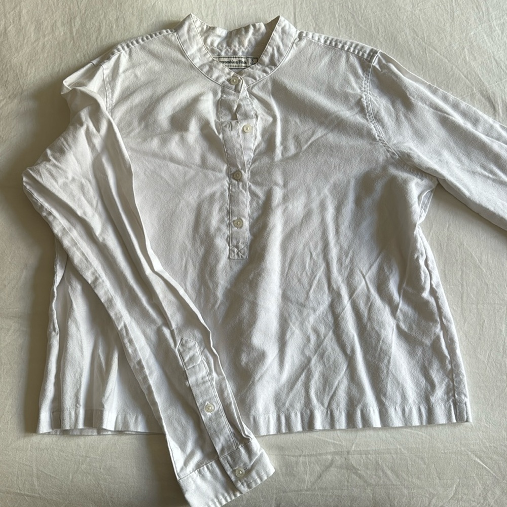 Abercrombie cotton button shirt